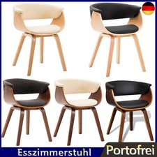 Esszimmerstuhl Stuhl Küchenstuhl Essstuhl Lehnstuhl Bugholz und Kunstleder