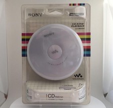 Sony CD Walkman - Personal Portable CD Player - White D-EJ001/WC