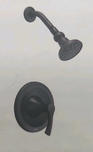 Danze EASTHAM 2.0gm Shower Head Set Single Handle Tumbled Bronze D502515BRTC