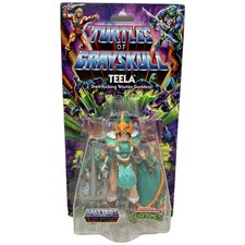 Masters Of The Universe Turtles Of Grayskull Teela Action Figure 2023 Mattel New
