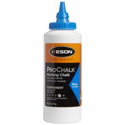 KESON PM8BLUE Marking Chalk,Waterproof,Blue,8 oz. 6XGL9
