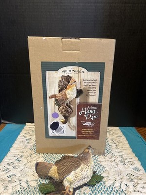 Wild Wings-Animal Hang Ups-Ruffed Grouse -NIB