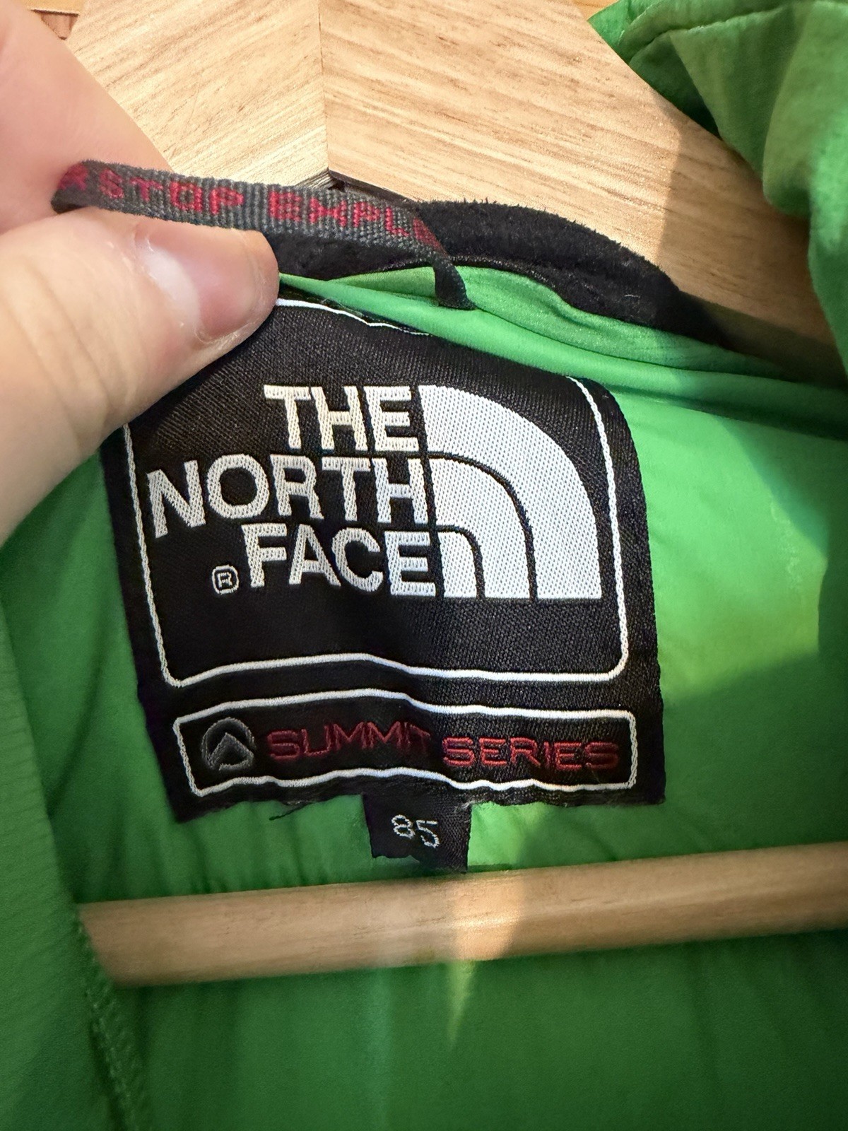 The North Face Summit Series Baltoro Puffer Down Jacket Green Medium 85 image 5