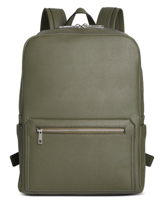 Alfani Men's Medium Backpack Green Modern Sleek Office Commute  Laptop Travel