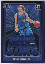 2024-25 Donruss Optic #13 Dirk Nowitzki Winner Stays Blue