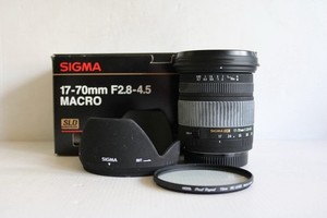 Sigma DC 17-70mm f2.8-4.5 Zoom Lens Sigma AF Mount - Dust Spec