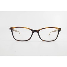 Geoffrey Beene GM 202110 Brown Marble Cat Eye Eyeglass Frames 52-17-135 Tortoise