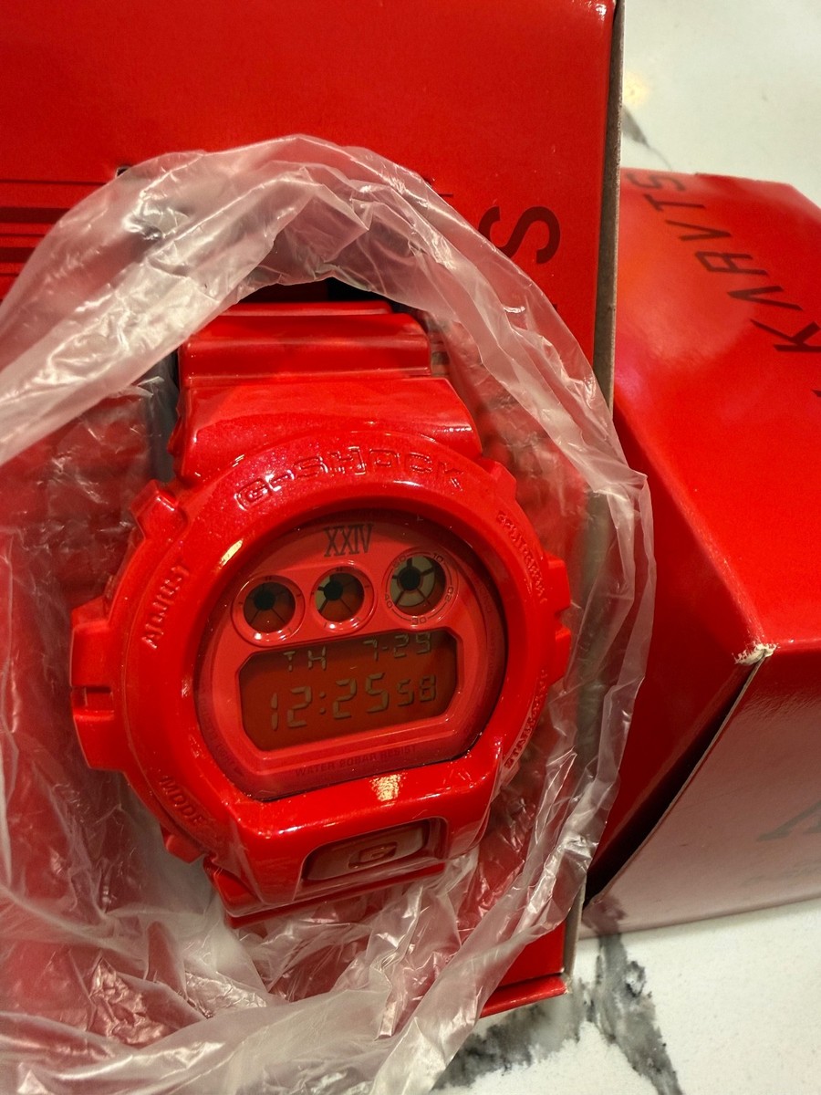 時計 CASIO G-SHOCK 24karats DW-6900FS EXILE Casio G-Shock X 24k X Exile Dw-6900FS Limited Edition Red dw-6900