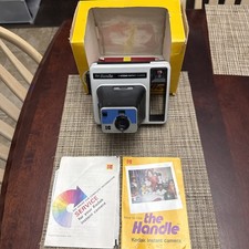 Kodak The Handle Instant Film Camera - original box, Manual,