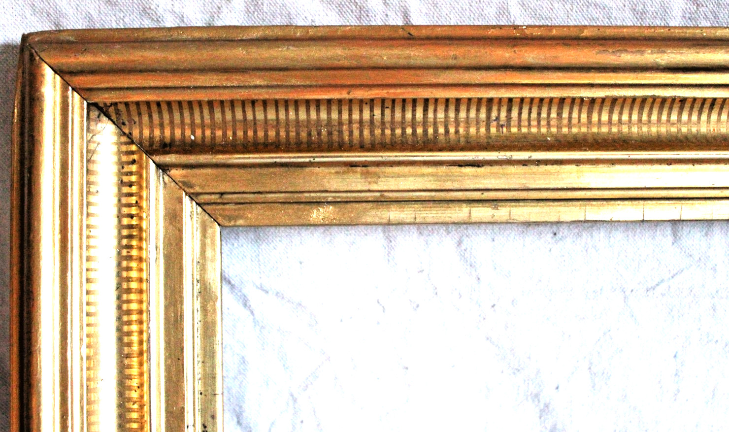 Antique Victorian Gold Gilt Wood Picture Frame Fits 12 x 14