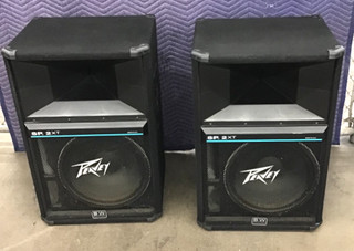 LOCAL PICK UP 2 PEAVEY SP 2XT Sound Reinforcement System Speakers (Untested)