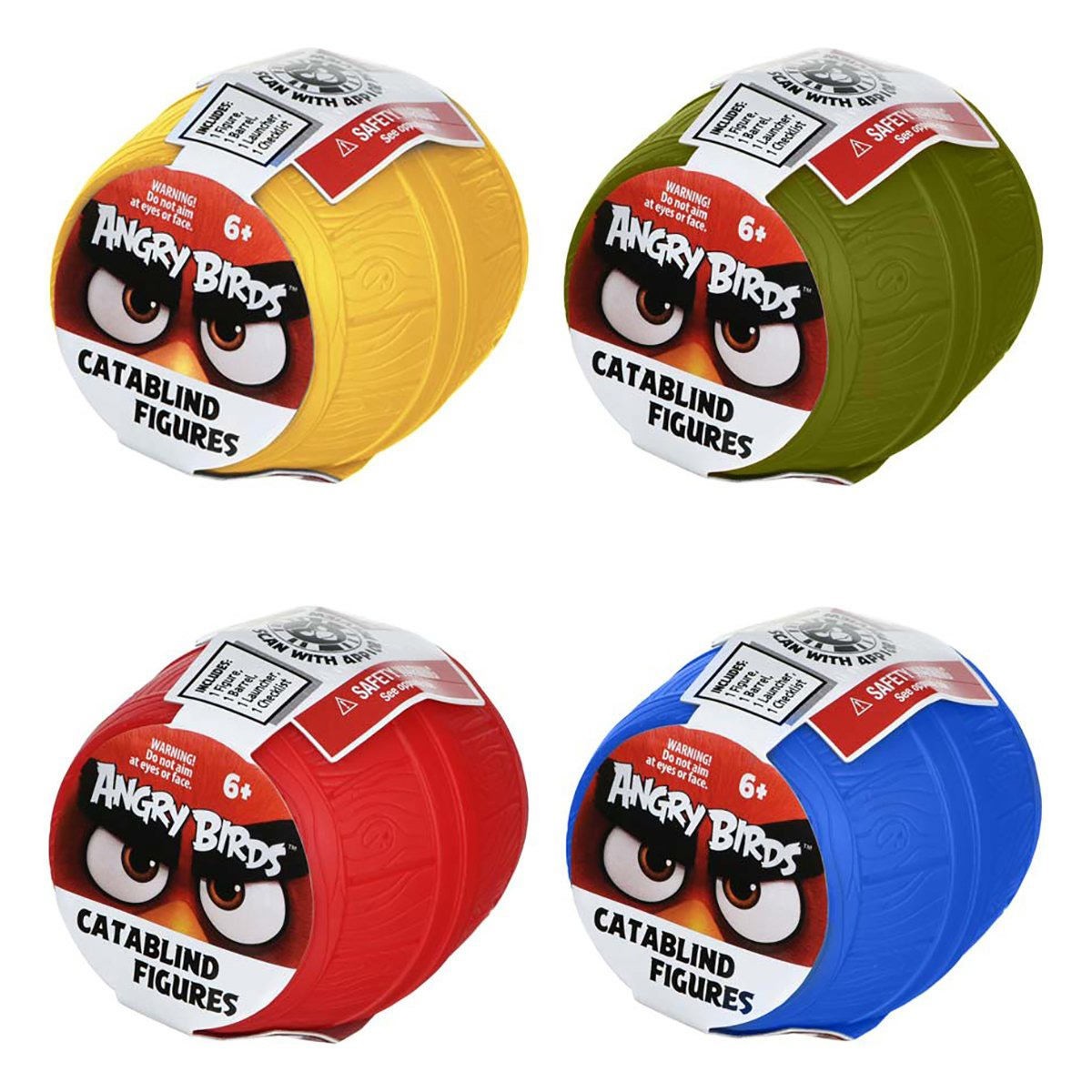 ANGRY BIRDS Lot 4 FSSER CATABLIND ORIGINAL BERRASCHUNGSFIGUREN Jazwares 3690₽