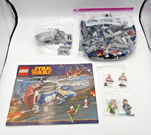 LEGO Star Wars: Coruscant Police Gunship (75046) 100% Complete w/ Minifigures