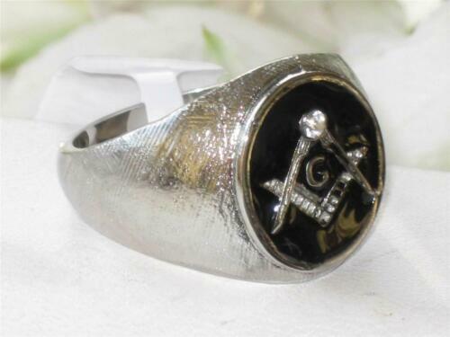 Joliernelle Black Onyx Signet Ring For Men Solid Stainless Steel Classic Band Ring Gold Size O - Foto 3