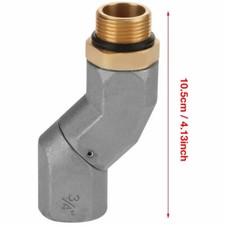 3/4" Fuel Hose Swivel 360 Rotating Connector for Fuel Swivel,Fuel Transfer Hose