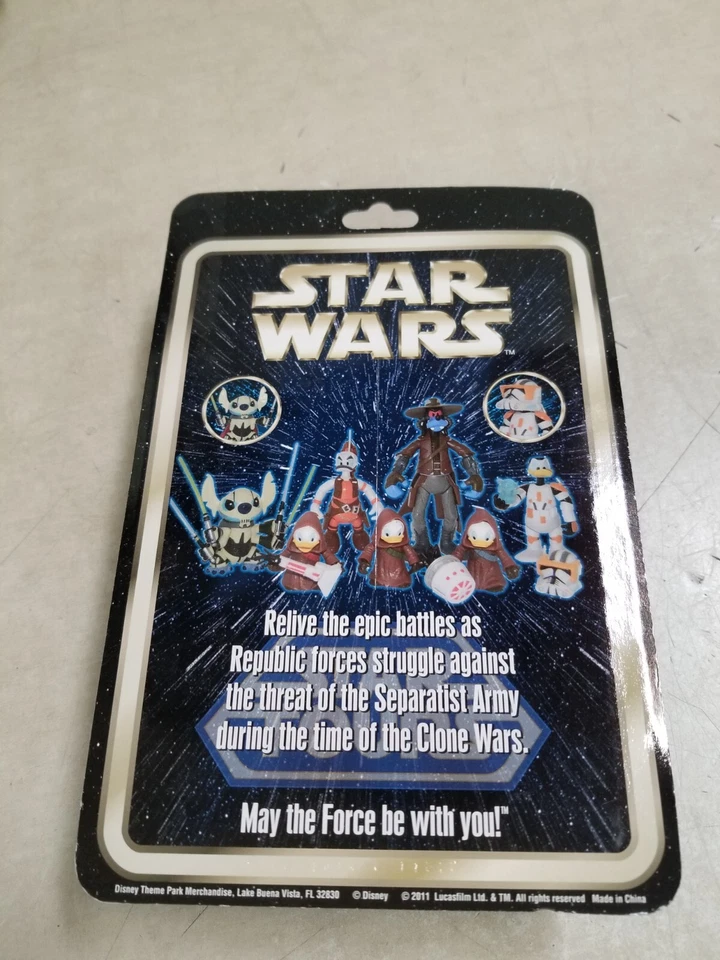 Pato Donald como Comandante Cody Guerra de las Galaxias Tours Estelares Parques Disney Exclusivo Sin usar, en caja Foto 2 de 4