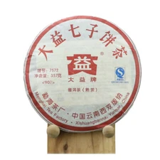 2009 TAETEA 7572 Random Batch Dayi Ripe Puer Tea High Quality Shu Pu-erh 357g