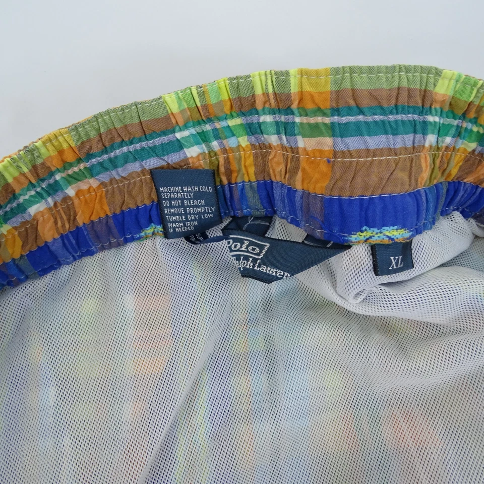 Polo Ralph Lauren Men's Aztec Indian Print Swim Trunks Board Shorts Sz XL Lined - Image 3 of 4