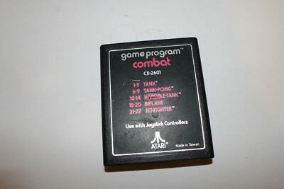 Atari Combat CX-2601 Game Program for the Atari 2600 | eBay