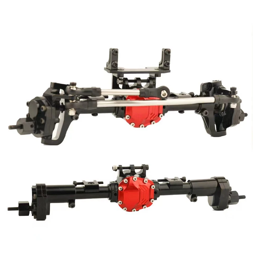 Axial SCX10 II 90046 DIY Alloy Front Rear Portal Axle for 1/10 RC Crawler Truck - Image 2 of 4