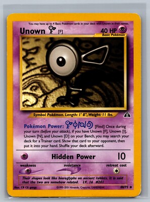 all unown pokemon cards Amazon.com: Unown V & Vstar 065/195- Silver Tempest - Pokemon Ultra Rare  Card Lot