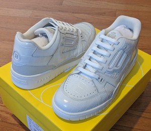 bally snakeskin sneakers