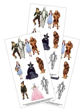 The Wizard of Oz Stickers  Planner Supply Papercraft Crafts Scrapbook Dorothy 