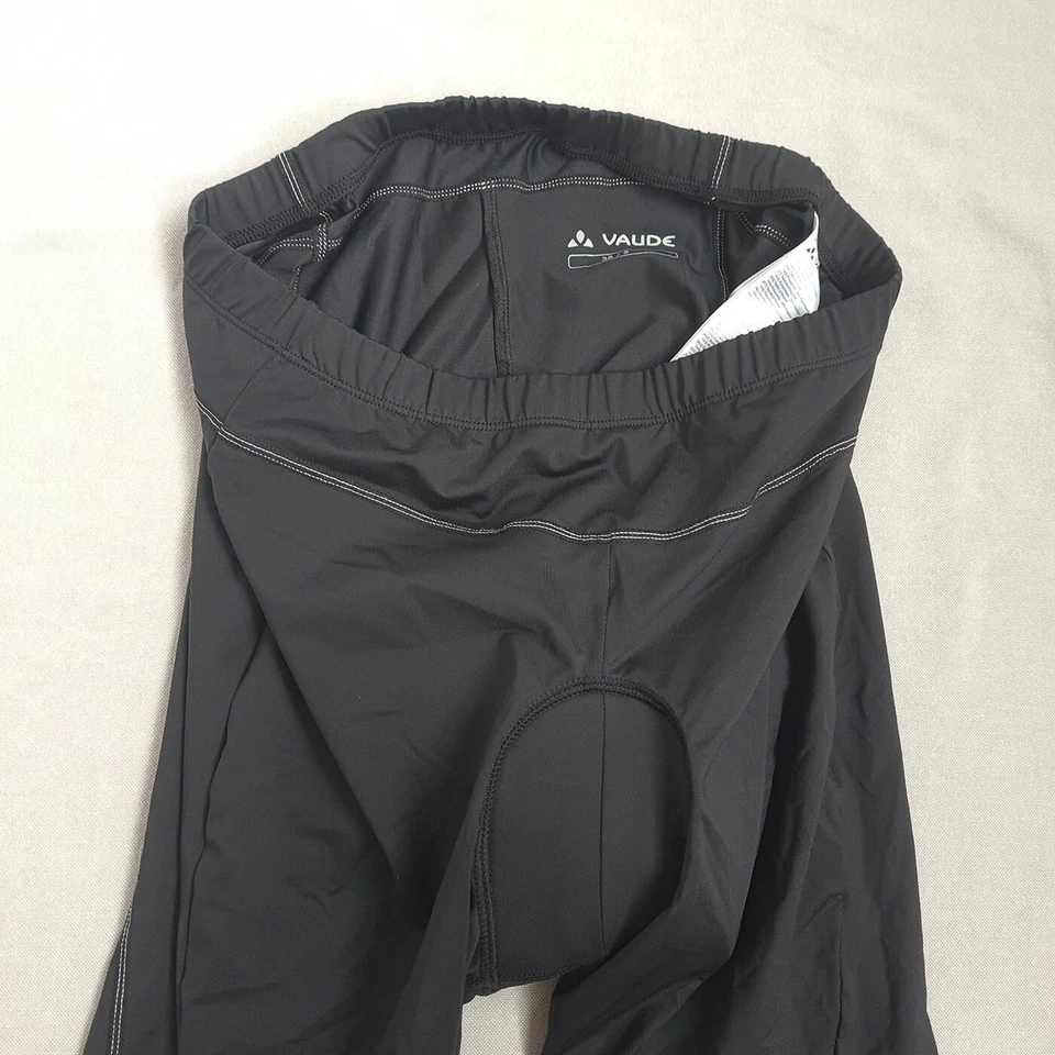 Nuevo Vaude Mujer Acolchado Ciclismo 3/4 Mallas Talla 38/S Bicicleta de Compresión Negro Foto 2 de 4