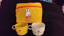 MIFFY CUPS w/ zipper BAG from Japan-ship free