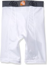 NEW Shock Doctor Core Compression Shorts with Bio-Flex Athletic Cup White S