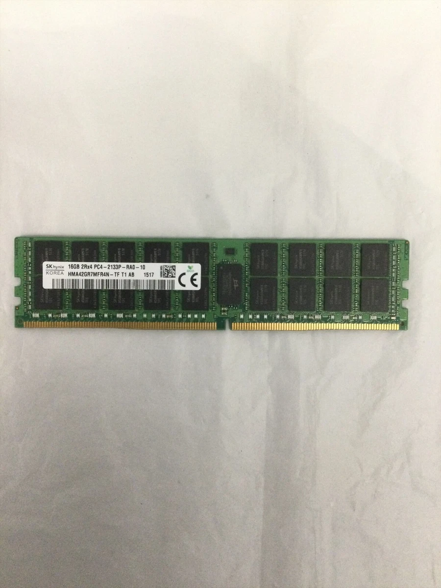 PC4-17000 (DDR4-2133) Bus Speed 16 GB Total Capacity DDR4 SDRAM