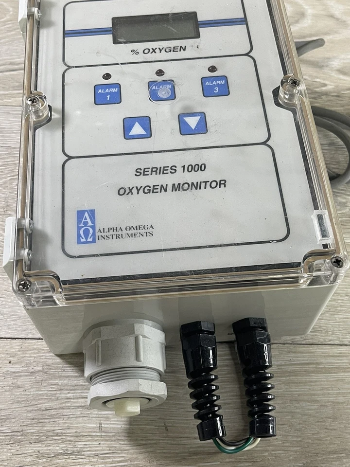 Alpha Omega Instruments Series 1000 Percent OxygenAnalyzer sold as is not tested - Image 3 of 4