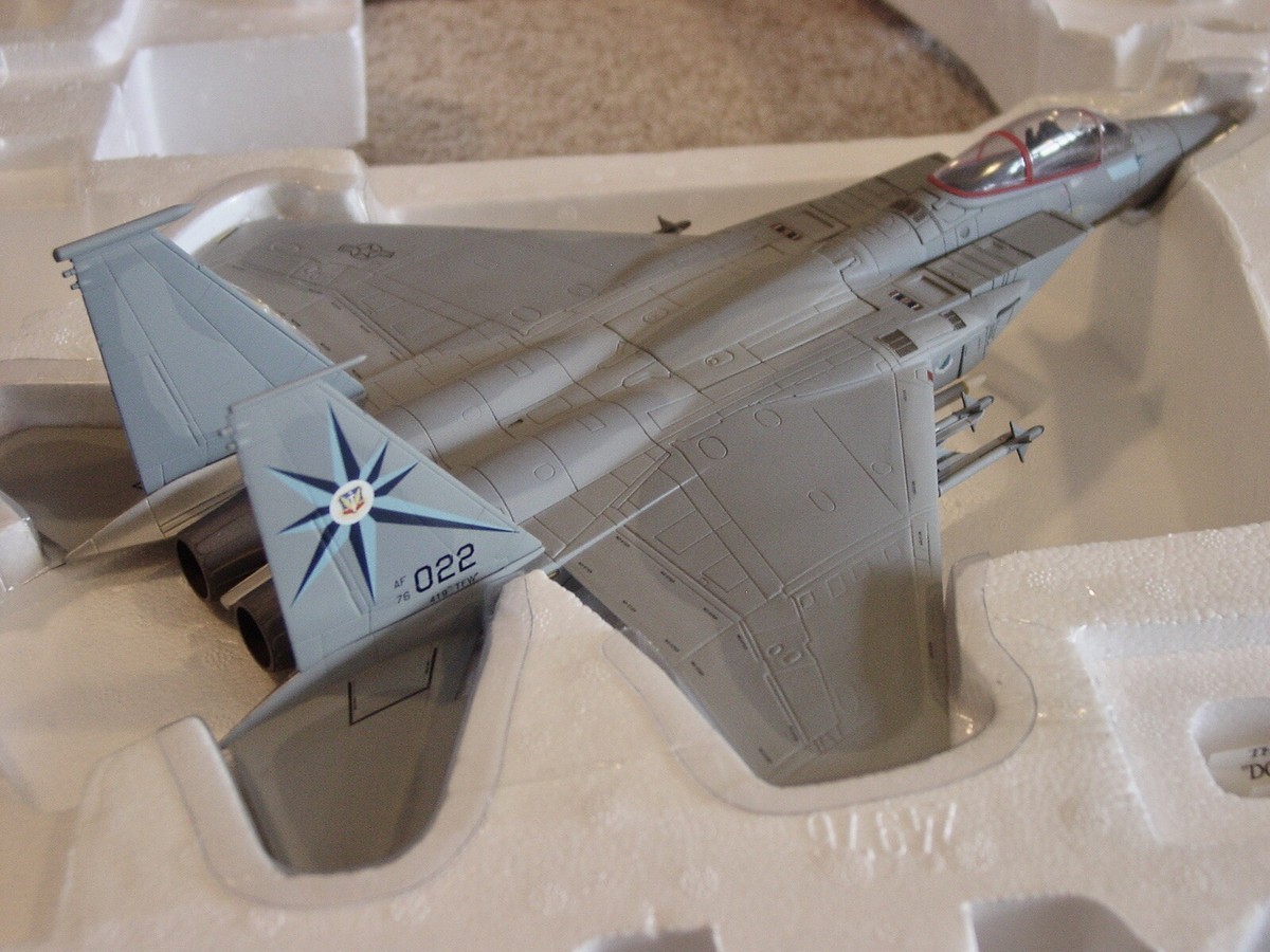 Franklin Mint Armour diecast B11E195 USAF F-15A Eagle 