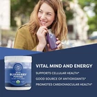 Vimergy USDA Organic Wild Blueberry Supplement Powder, 62 Servings