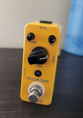 Mooer Yellow Compressor. Used. Great Condition