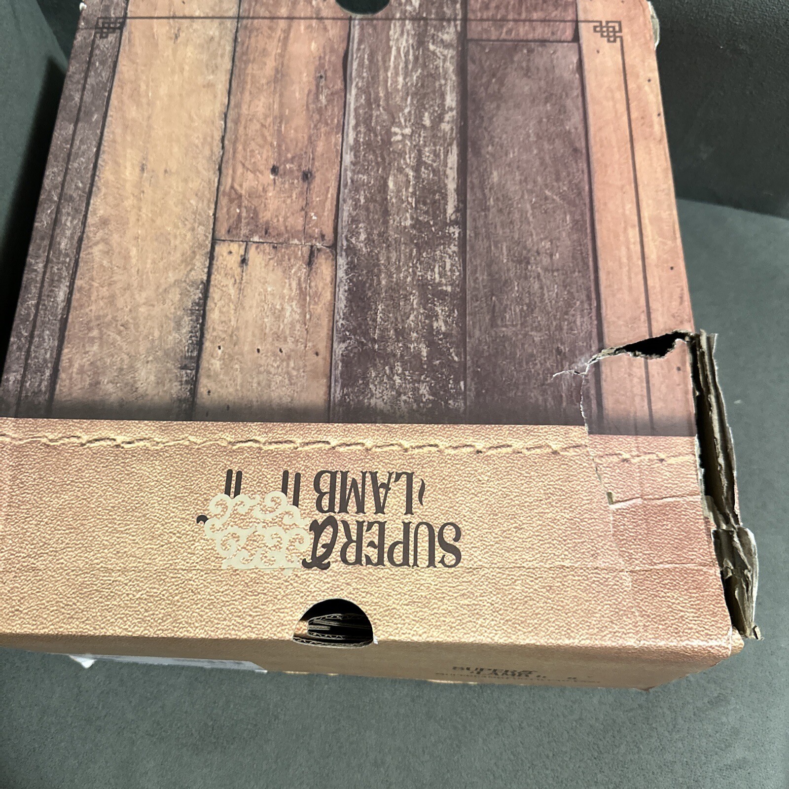 SUPERLAMB ARGALI BUCKLE WOMENS WINTER BOOTS CHARCOAL SIZE 11 😃😃