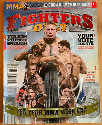 Conor McGregor - The cover of 'Fighters Only' magazine OUT NOW!!