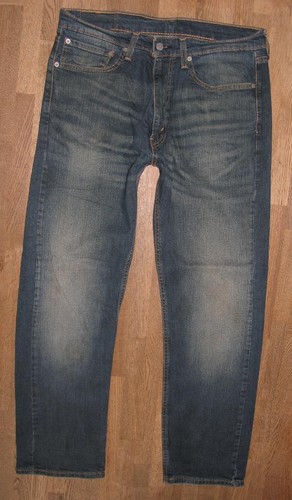 coole LEVI`S 505 herren- JEANS / LEVIS blue- jeans in blau W34 / L30 - Bild 2 von 4