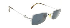 New Authentic JOOP Mod. 8764 100 80s Germany Vintage Silver Metal Sunglasses