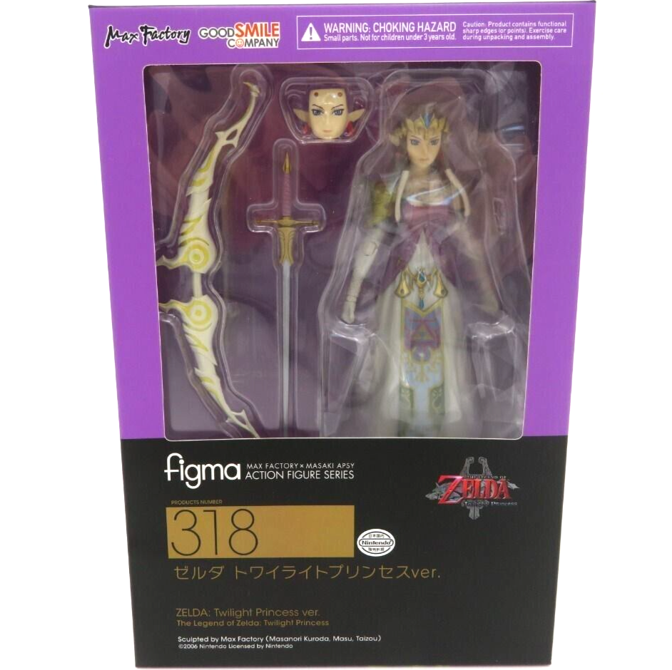figma 318 ゼルダ トワイライトプリンセス ver. Figure figma The Legend of Zelda Twilight Princess ver. 318 Good
