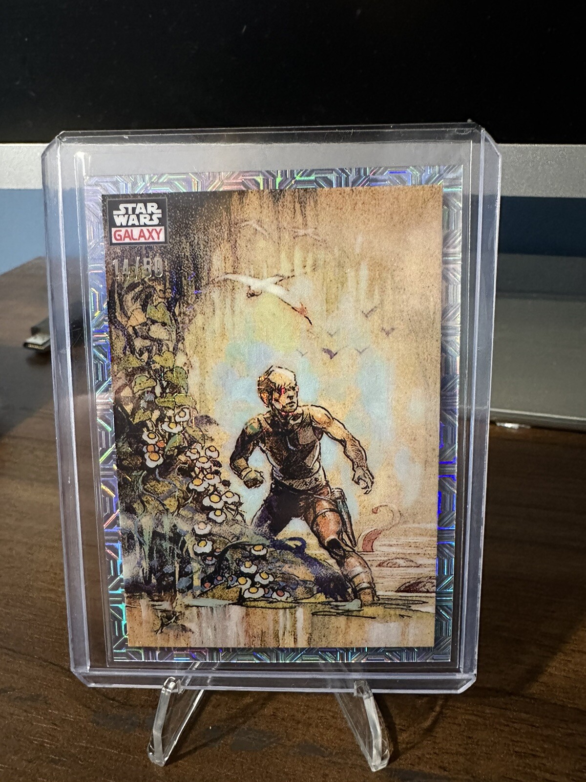2023 Topps Chrome Star Wars Galaxy Wading Through The Swamp MOJO /50