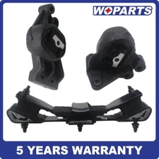 3PC Front L&R Engine & Trans Mount Set Fit For 09-18 Dodge Ram1500 /Ram 
