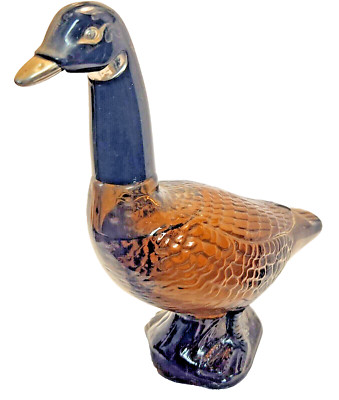 Vintage 1970 s Avon Canadian Goose Glass Cologne Decanter, Almost full but no bx