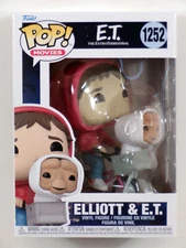 Funko Pop! Movies E.T. - ELLIOTT & ET #1252 Vinyl Figure - New!