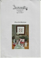 Der Stickspatz:  Herzlichkeiten / Kreuzstich * Fremme * Vorlage