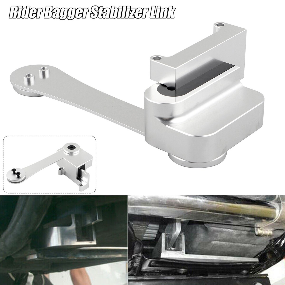 Smooth Rider Bagger Stabilizer Link Wobble Fix For Harley 93-2008 Smooth Rider Bagger Stabilizer Link Wobble Fix For Harley 93-2008