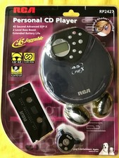 RCA RP2427 Personal CD Player with Car Kit and Remote Control NEW
