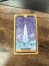 Marvel Heroclix X of Swords Storyline The Tower Tarot Card
