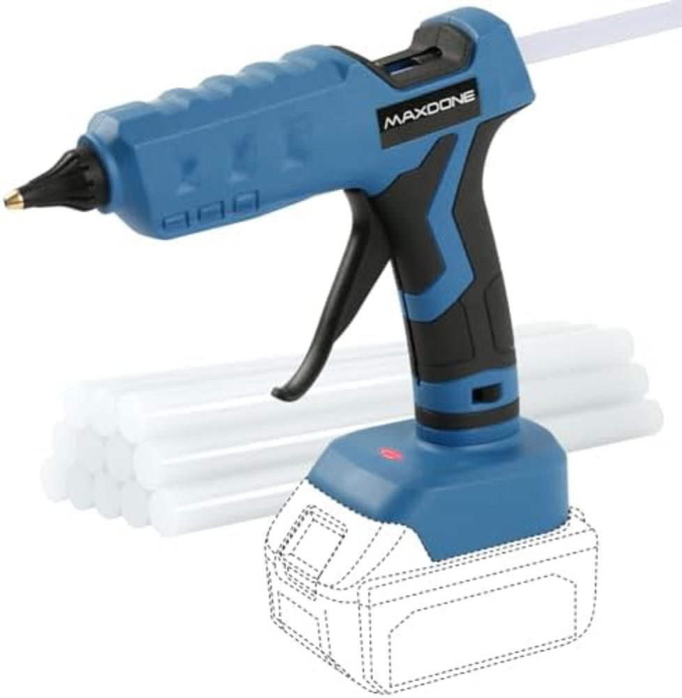 Pistola a Caldo Batteria Makita 18V - 100W per Hobby e Arte