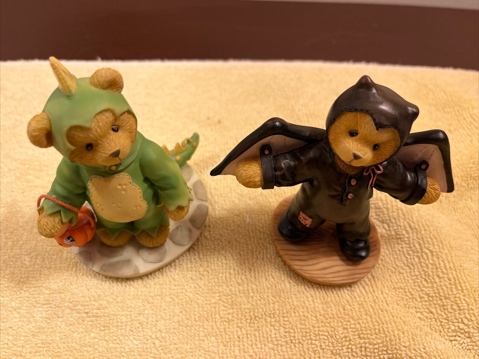cherished teddies figurines BARRY & REX … 1997 Retired  P. Hillman Halloween